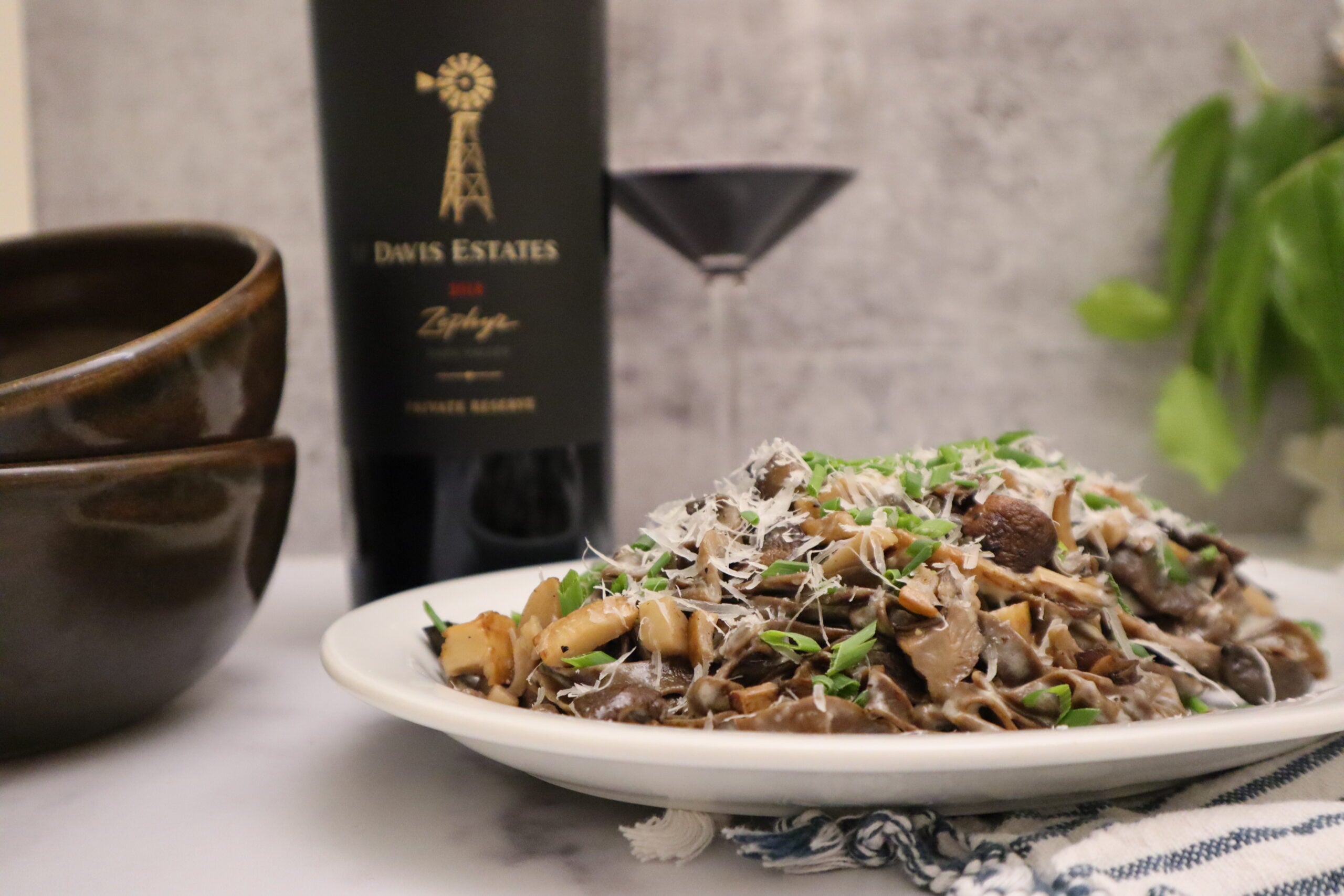Porcini Fettucini