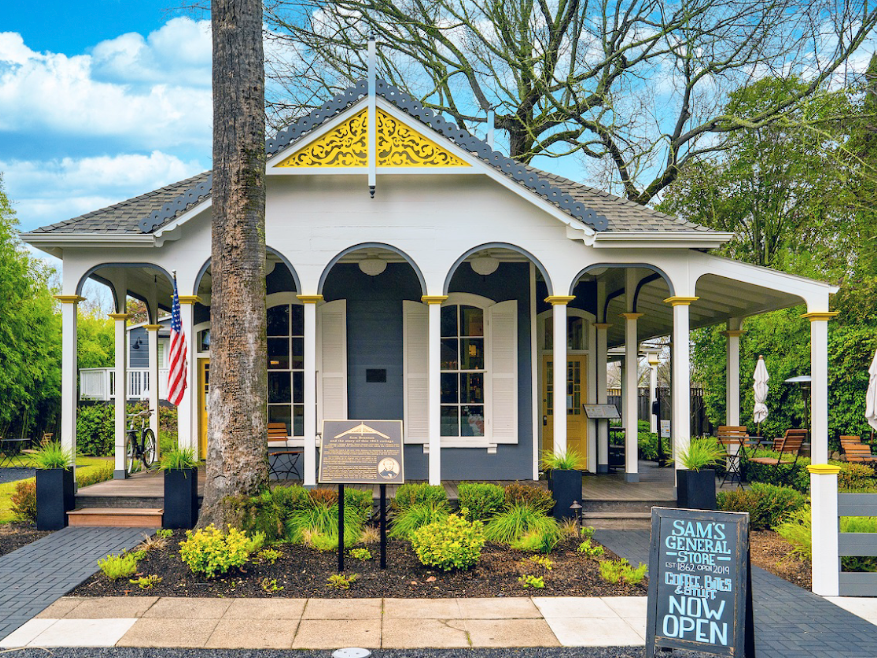 Sam’s General Store in Calistoga, among historic places in Calistoga, as featured in Davis Estates’ wine blog on the best things to do in Calistoga