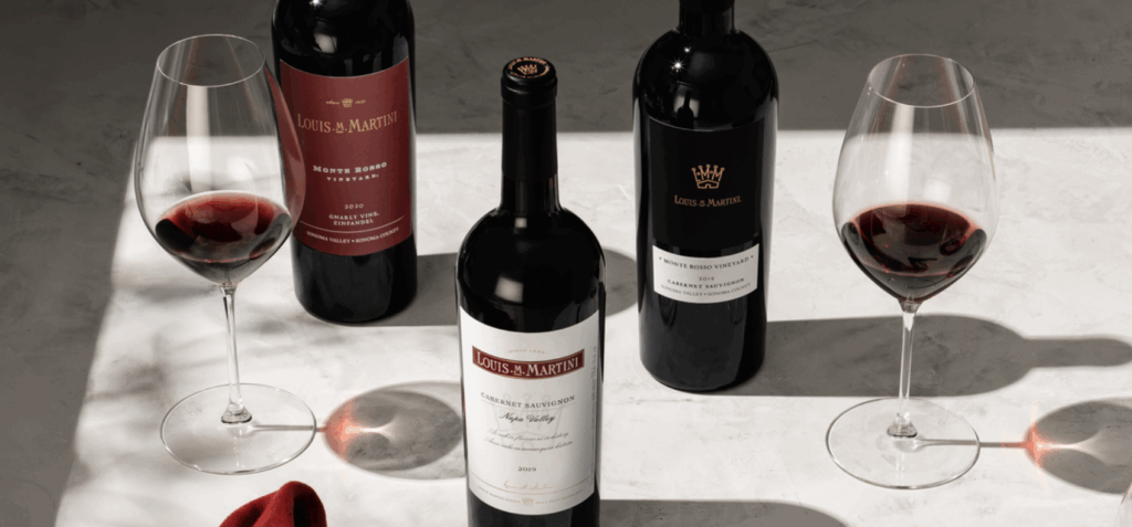 Louis M. Martini Napa Valley Cabernet Sauvignon wines