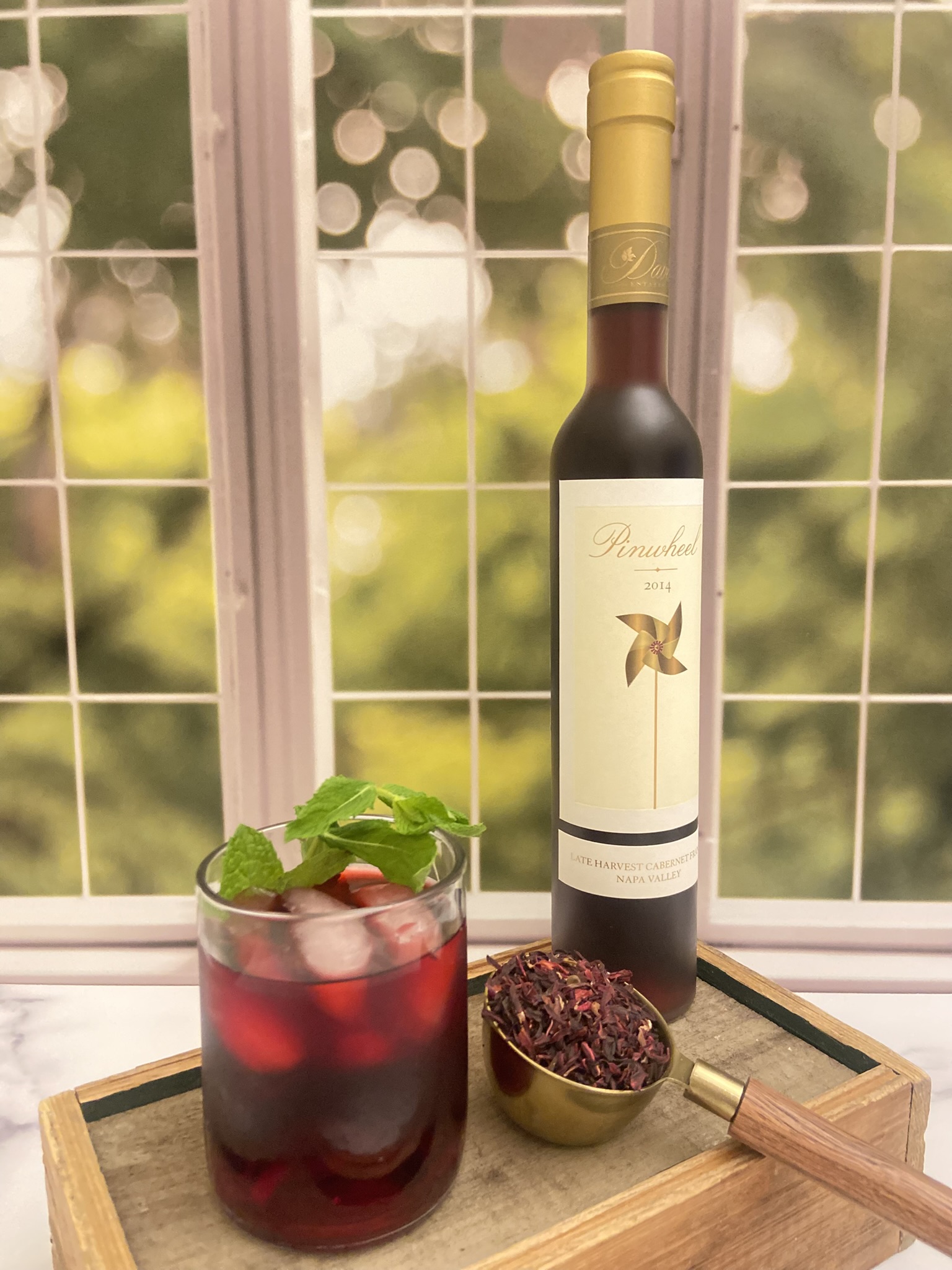 spritzer with bottle
