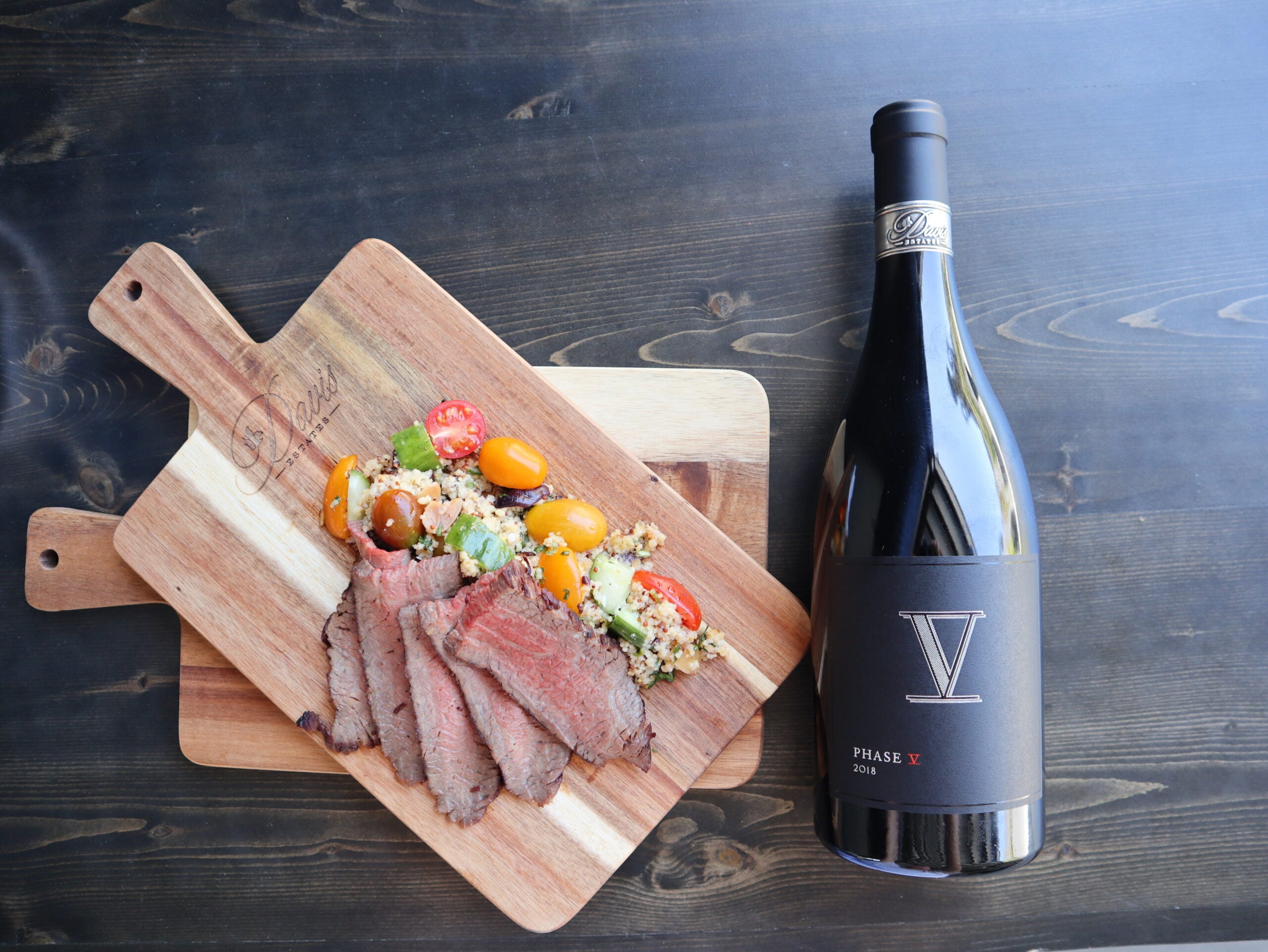 Mediterranean Marinated Beef Tri Tip with Couscous